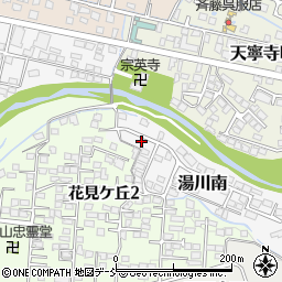 福島県会津若松市湯川南2-8周辺の地図