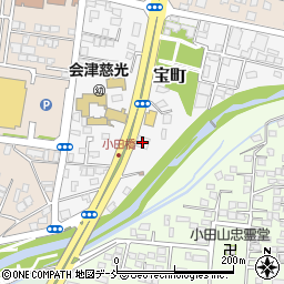 しゃぶ葉 会津若松店周辺の地図