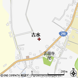 新潟県長岡市吉水周辺の地図