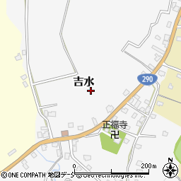新潟県長岡市吉水周辺の地図