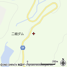 福島県会津美里町（大沼郡）佐賀瀬川周辺の地図
