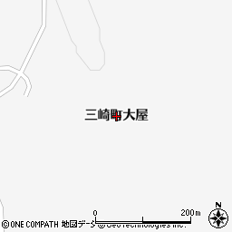 石川県珠洲市三崎町（大屋）周辺の地図