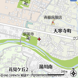福島県会津若松市天寧寺町1周辺の地図