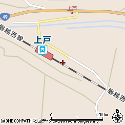 上戸駅周辺の地図