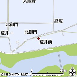 福島県浪江町（双葉郡）北幾世橋（荒井前）周辺の地図