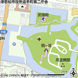 鶴ケ城喫茶周辺の地図