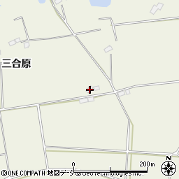 福島県本宮市岩根三合原6周辺の地図