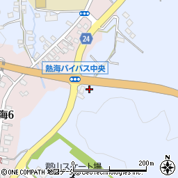 福島県郡山市熱海町高玉南麻生沢周辺の地図