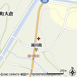 福島県田村市船引町大倉上台周辺の地図