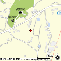 福島県本宮市糠沢高松周辺の地図