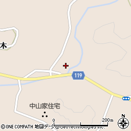 福島県三春町（田村郡）富沢（砂田）周辺の地図