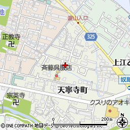 三沢荘周辺の地図