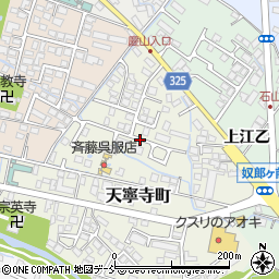 福島県会津若松市天寧寺町周辺の地図
