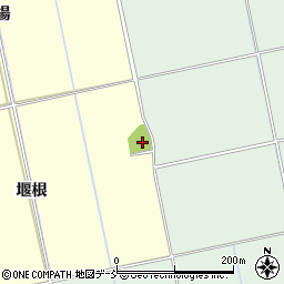 福島県会津若松市北会津町下米塚川西周辺の地図