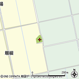 福島県会津若松市北会津町下米塚（川西）周辺の地図