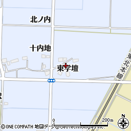 福島県本宮市荒井東学壇周辺の地図