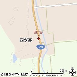 福島県会津若松市湊町大字赤井四ツ谷周辺の地図