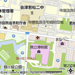鶴城コミュニティセンター周辺の地図