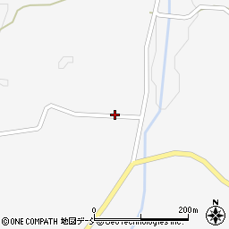 福島県田村郡三春町実沢中ノ久保周辺の地図