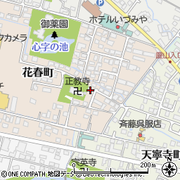 福島県会津若松市花春町7-30周辺の地図
