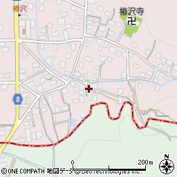 新潟県見附市椿澤町2843周辺の地図