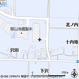 福島県本宮市荒井〆取周辺の地図