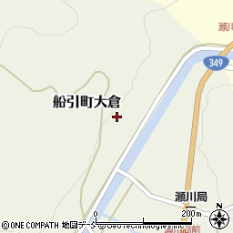 福島県田村市船引町大倉周辺の地図