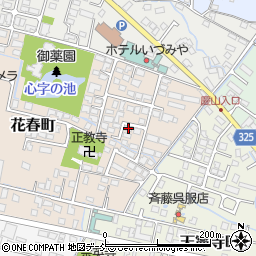 福島県会津若松市花春町9-14周辺の地図