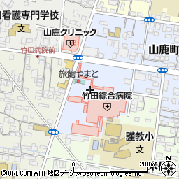 福島県立会津養護学校竹田分校周辺の地図