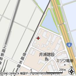 石澤建設株式会社　作業所周辺の地図