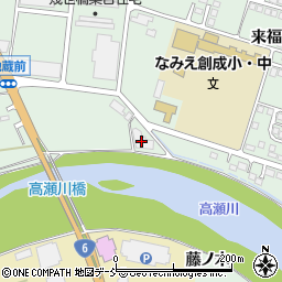 福島県双葉郡浪江町幾世橋長田2周辺の地図