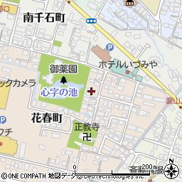 福島県会津若松市花春町9-2周辺の地図