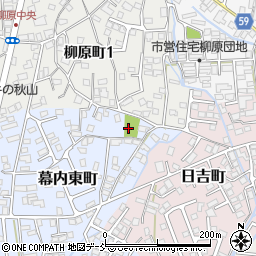 大川幼児公園周辺の地図