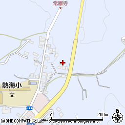福島県郡山市熱海町高玉（麻生沢）周辺の地図
