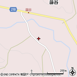 新潟県長岡市葎谷530周辺の地図