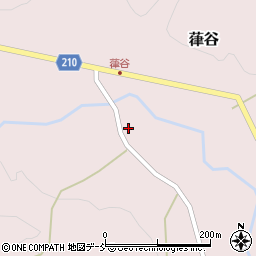 新潟県長岡市葎谷533周辺の地図