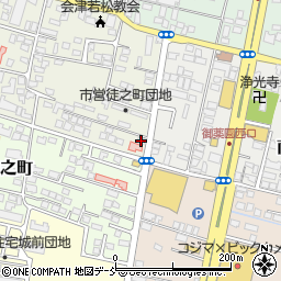 会津クラウン商事周辺の地図