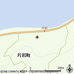 石川県珠洲市片岩町ラ8周辺の地図