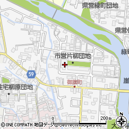 博愛会会津若松市片柳デイサービスセンター周辺の地図