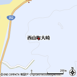 新潟県柏崎市西山町大崎周辺の地図