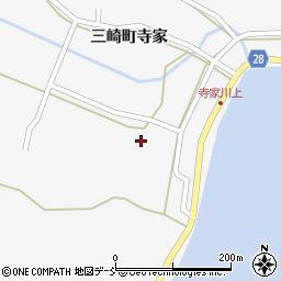 石川県珠洲市三崎町寺家ト周辺の地図