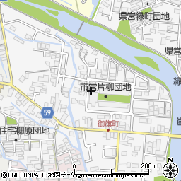 〒965-0851 福島県会津若松市御旗町の地図