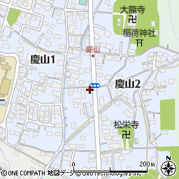 慶山公会堂周辺の地図