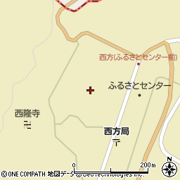 福島県三島町（大沼郡）西方（居平）周辺の地図
