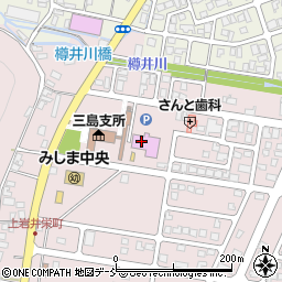 長岡市　三島郷土資料館周辺の地図