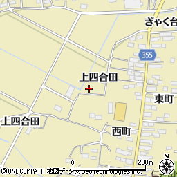 福島県本宮市仁井田周辺の地図