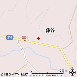 新潟県長岡市葎谷61周辺の地図