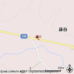 新潟県長岡市葎谷345周辺の地図