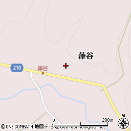 新潟県長岡市葎谷60周辺の地図