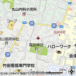 日本習字教室周辺の地図